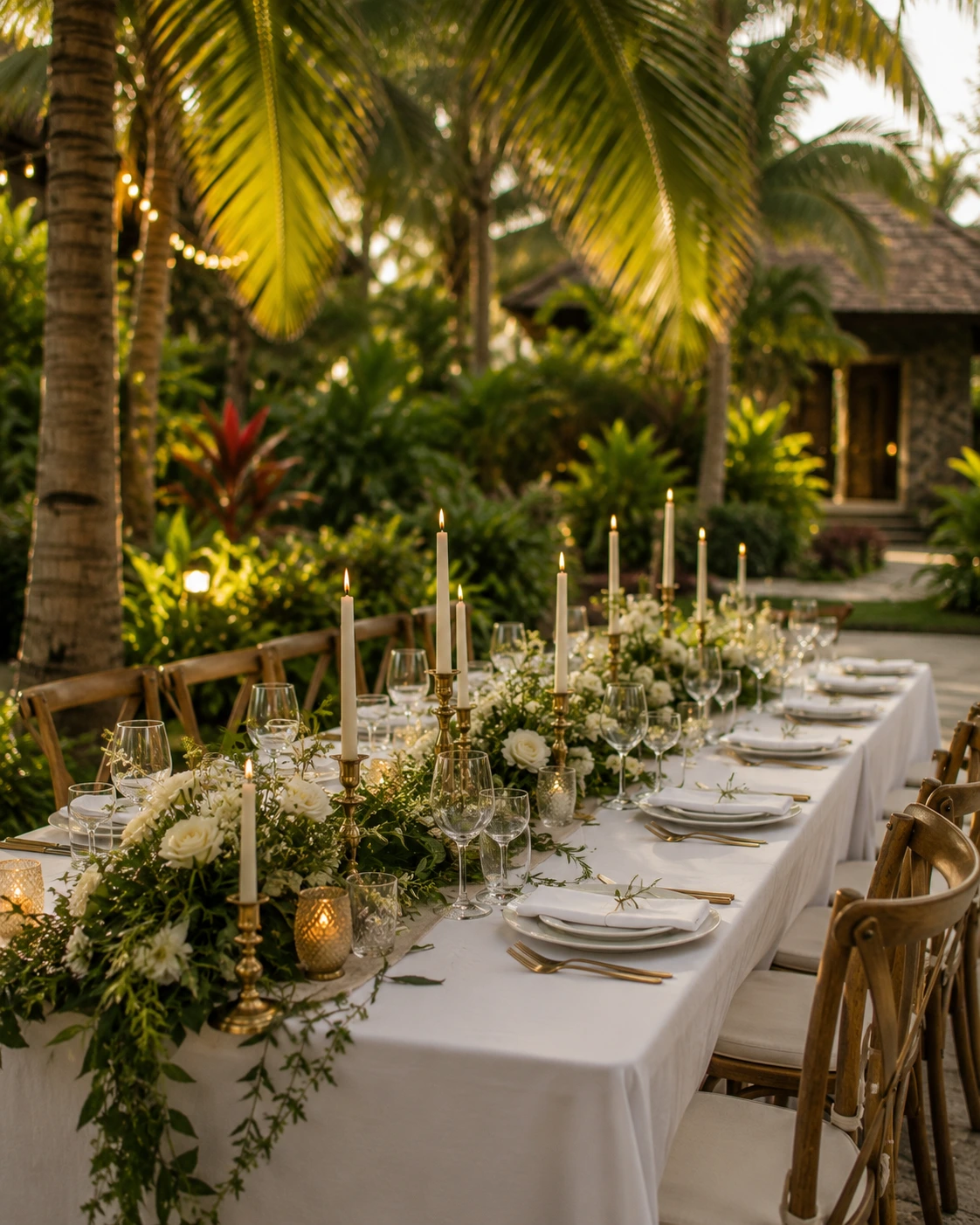 An elegant wedding at Villa Crystals