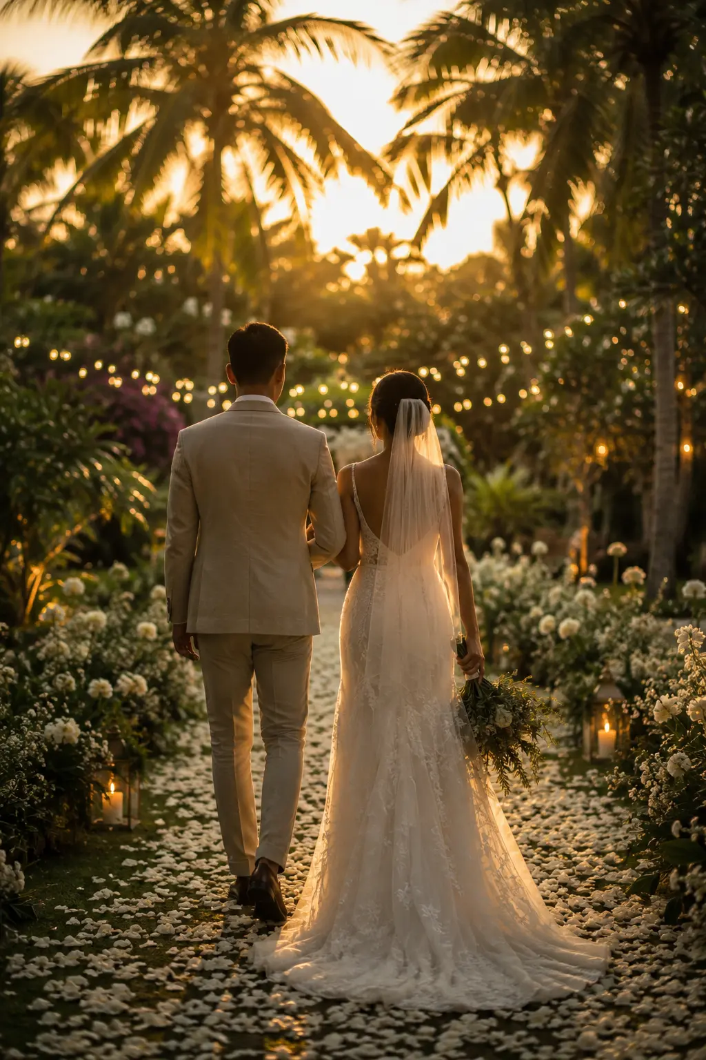 A wedding celebration at Villa Crystals